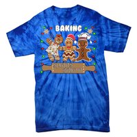 Gingerbread Cookie Baking Spirits Bright Christmas Gift Tie-Dye T-Shirt