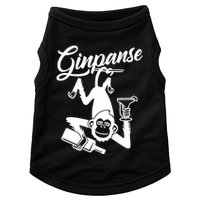 Ginpanse Chimpanzee Chimp Monkey Gin Drink Party Fun Comedy Doggie Tank