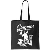 Ginpanse Chimpanzee Chimp Monkey Gin Drink Party Fun Comedy Bag