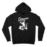 Ginpanse Chimpanzee Chimp Monkey Gin Drink Party Fun Comedy Tall Hoodie