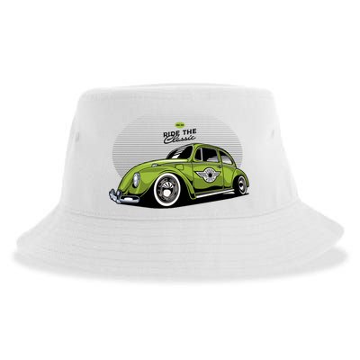 Green Classic Cars Sustainable Bucket Hat