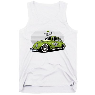 Green Classic Cars Tank Top