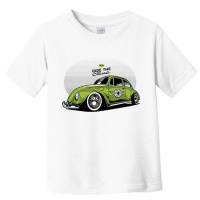 Green Classic Cars Toddler T-Shirt