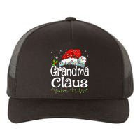 Grandma Claus Christmas Lights Family Matching Pajama Yupoong Adult 5-Panel Trucker Hat