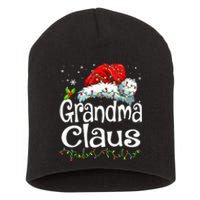 Grandma Claus Christmas Lights Family Matching Pajama Short Acrylic Beanie