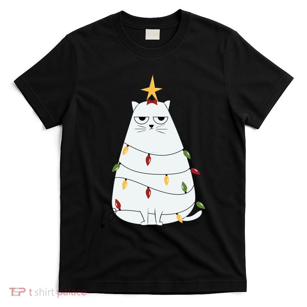 Grumpy Christmas Cat T-Shirt