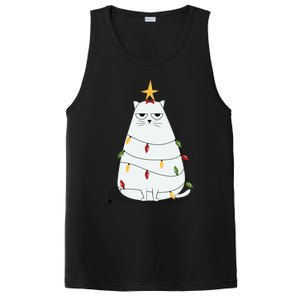 Grumpy Christmas Cat PosiCharge Competitor Tank