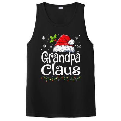 Grandpa Claus Christmas Lights Pajama Family Matching PosiCharge Competitor Tank