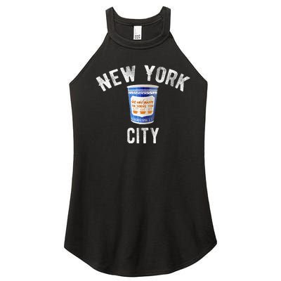 Greek Coffee Cup Nyc New York Women's Perfect Tri Rocker Tank