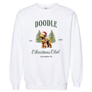 Goldendoodle Christmas Club Garment-Dyed Sweatshirt