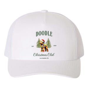 Goldendoodle Christmas Club Yupoong Adult 5-Panel Trucker Hat