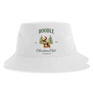 Goldendoodle Christmas Club Sustainable Bucket Hat