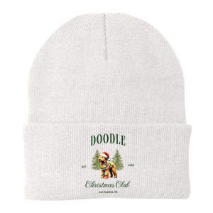 Goldendoodle Christmas Club Knit Cap Winter Beanie