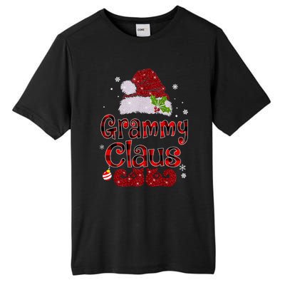 Grammy Claus Cute Gift Christmas Pajama Family Matching Xmas Cool Gift Tall Fusion ChromaSoft Performance T-Shirt