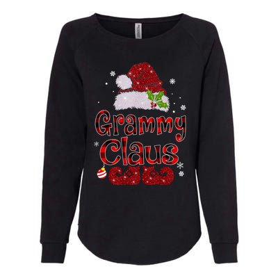 Grammy Claus Cute Gift Christmas Pajama Family Matching Xmas Cool Gift Womens California Wash Sweatshirt