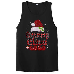 Grammy Claus Cute Gift Christmas Pajama Family Matching Xmas Cool Gift PosiCharge Competitor Tank