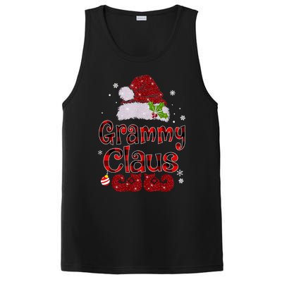 Grammy Claus Cute Gift Christmas Pajama Family Matching Xmas Cool Gift PosiCharge Competitor Tank