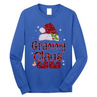 Grammy Claus Cute Gift Christmas Pajama Family Matching Xmas Cool Gift Long Sleeve Shirt