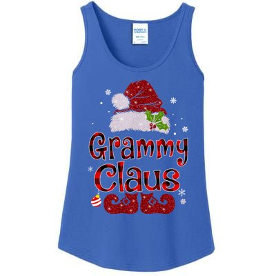 Grammy Claus Cute Gift Christmas Pajama Family Matching Xmas Cool Gift Ladies Essential Tank