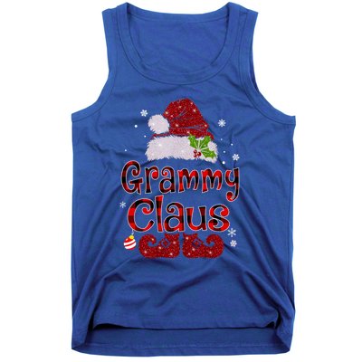 Grammy Claus Cute Gift Christmas Pajama Family Matching Xmas Cool Gift Tank Top