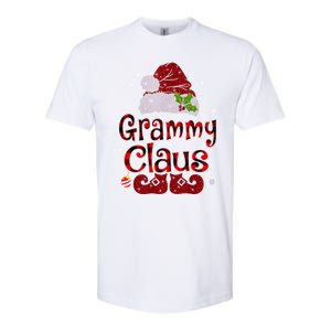 Grammy Claus Cute Gift Christmas Pajama Family Matching Xmas Cool Gift Softstyle CVC T-Shirt