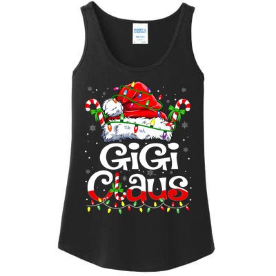 Gigi Claus Christmas Santa Matching Family Xmas Pajamas Ladies Essential Tank