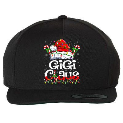 Gigi Claus Christmas Santa Matching Family Xmas Pajamas Wool Snapback Cap