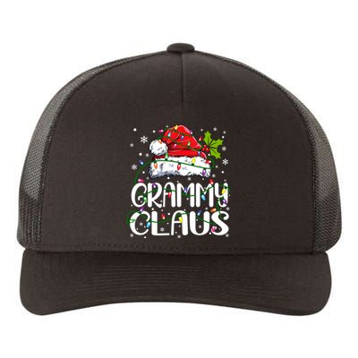 Grammy Claus Christmas Lights Pajama Family Matching Yupoong Adult 5-Panel Trucker Hat