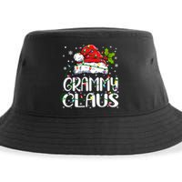 Grammy Claus Christmas Lights Pajama Family Matching Sustainable Bucket Hat