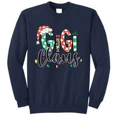 Gigi Claus Christmas Santa Claus Family Matching Tall Sweatshirt