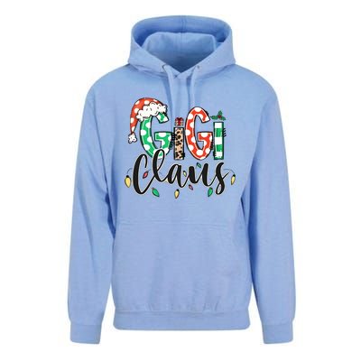 Gigi Claus Christmas Santa Claus Family Matching Unisex Surf Hoodie