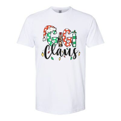 Gigi Claus Christmas Santa Claus Family Matching Softstyle CVC T-Shirt