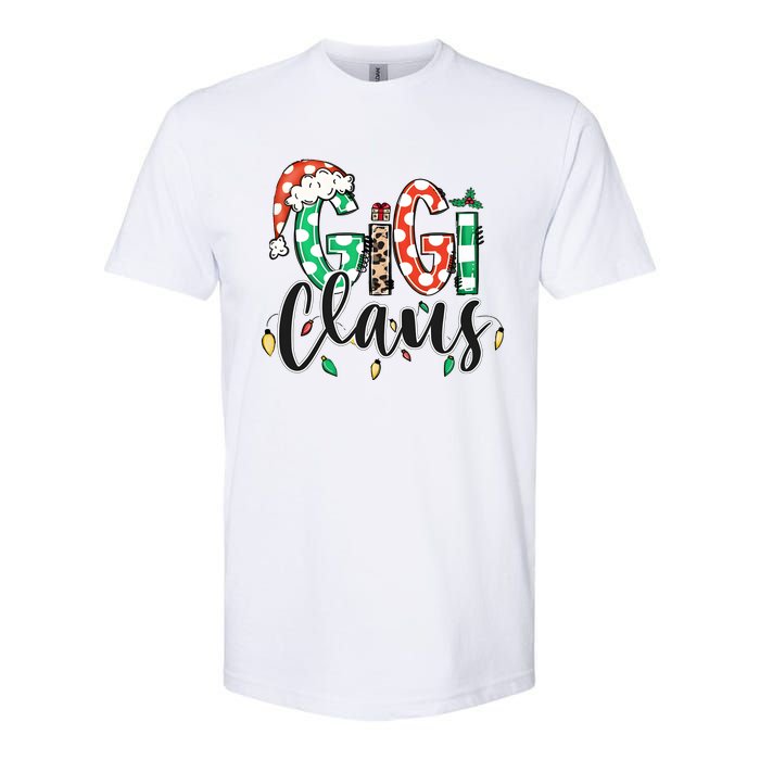 Gigi Claus Christmas Santa Claus Family Matching Softstyle CVC T-Shirt