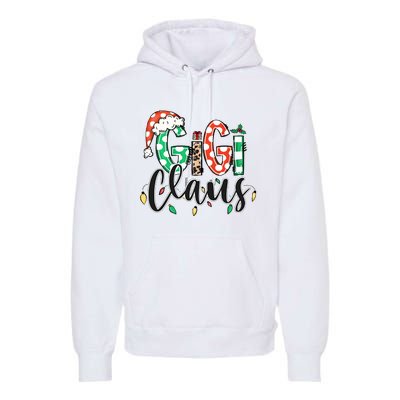 Gigi Claus Christmas Santa Claus Family Matching Premium Hoodie