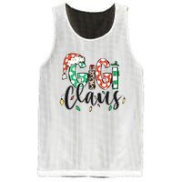 Gigi Claus Christmas Santa Claus Family Matching Mesh Reversible Basketball Jersey Tank