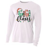 Gigi Claus Christmas Santa Claus Family Matching Cooling Performance Long Sleeve Crew