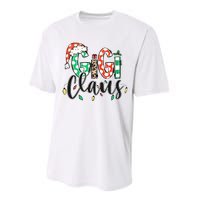 Gigi Claus Christmas Santa Claus Family Matching Performance Sprint T-Shirt