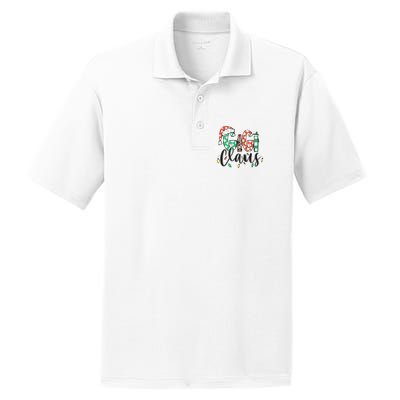 Gigi Claus Christmas Santa Claus Family Matching PosiCharge RacerMesh Polo