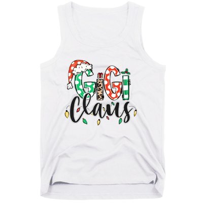 Gigi Claus Christmas Santa Claus Family Matching Tank Top