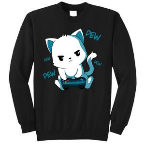 Gaming Cute Cat Gamer Kitty Sweatshirt