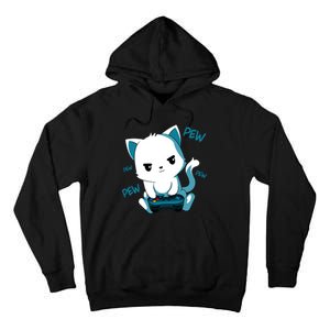 Gaming Cute Cat Gamer Kitty Tall Hoodie