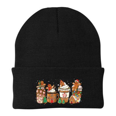 Gingerbread Cookie Christmas Coffee Cups Latte Drink Outfit Beanie