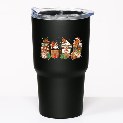 Gingerbread Cookie Christmas Coffee Cups Latte Drink Outfit Tumbler
