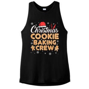 Gingerbread Christmas Cookie Baking Crew Gift Ladies PosiCharge Tri-Blend Wicking Tank