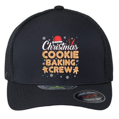 Gingerbread Christmas Cookie Baking Crew Gift Flexfit Unipanel Trucker Cap