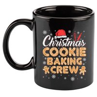 Gingerbread Christmas Cookie Baking Crew Gift 11oz C Handle Ceramic Mug