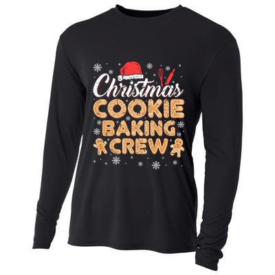Gingerbread Christmas Cookie Baking Crew Gift Cooling Performance Long Sleeve Crew