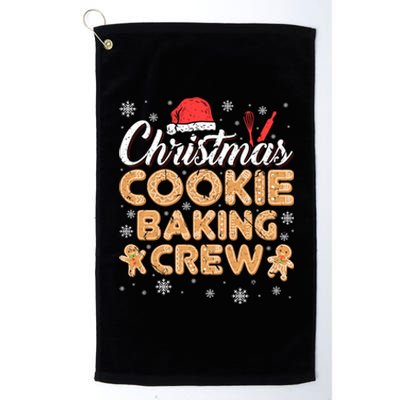 Gingerbread Christmas Cookie Baking Crew Gift Platinum Collection Golf Towel