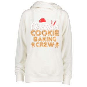 Gingerbread Christmas Cookie Baking Crew Gift Womens Funnel Neck Pullover Hood