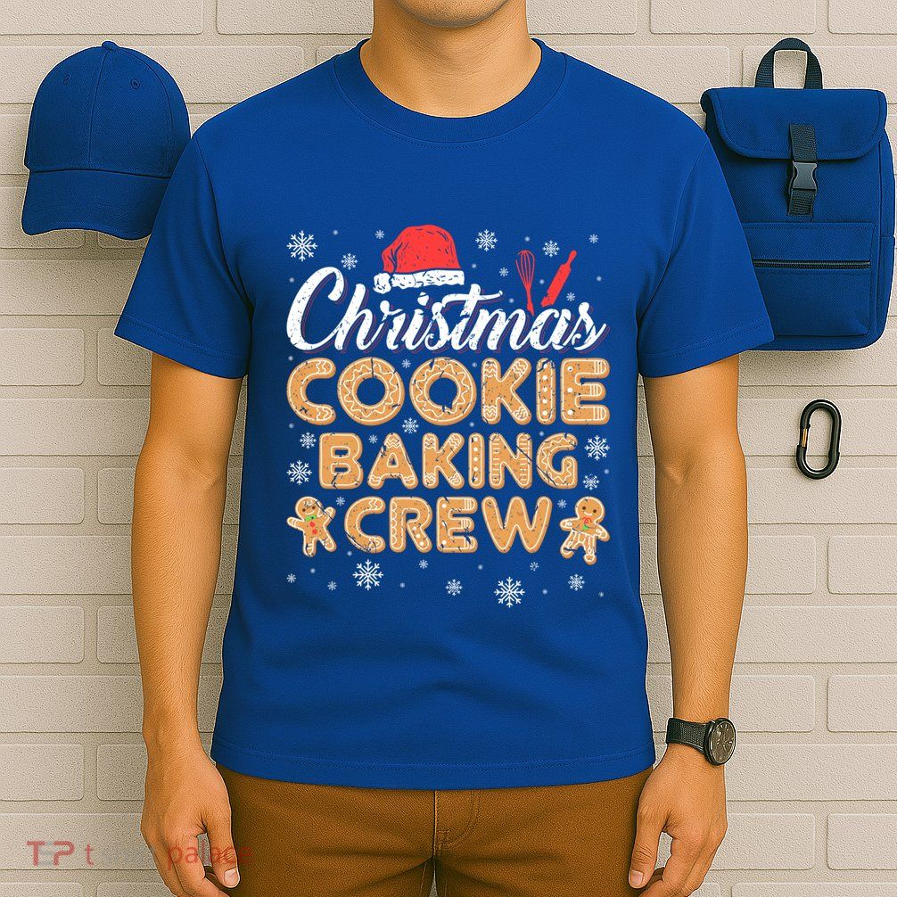 Gingerbread Christmas Cookie Baking Crew Gift T-Shirt